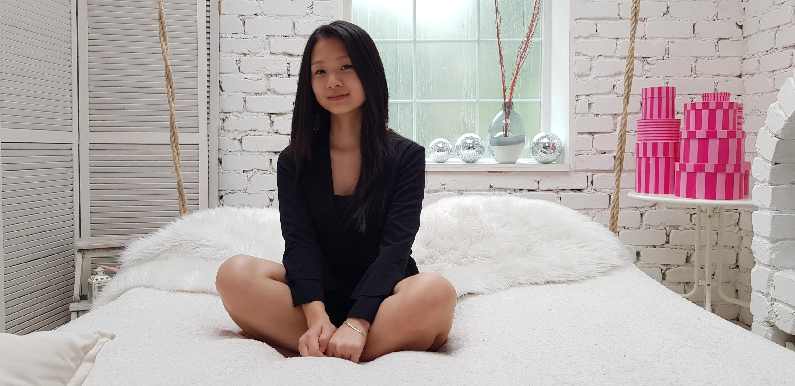 Shaved Asian Cam - Stream sexy of JennySoulful, this thin constitution shaved ...